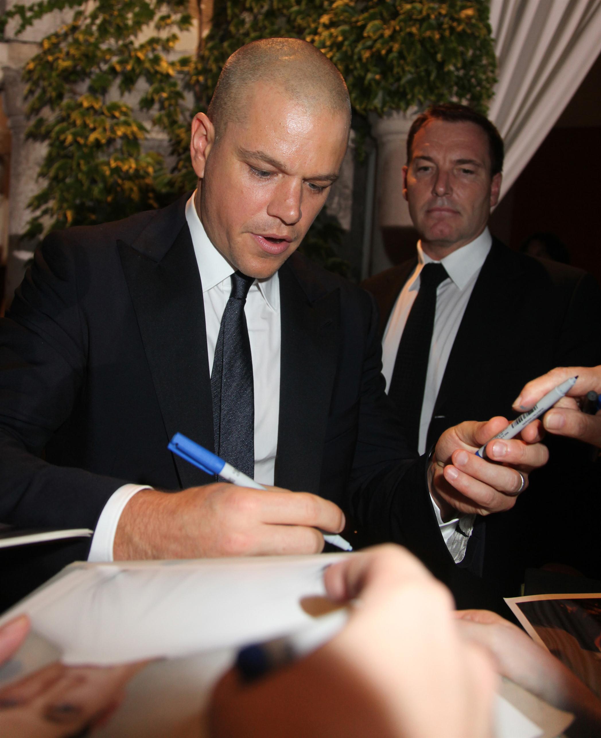 Matt Damon at 68th Venice Film Festival - Day 4- Contagion Premiere | Picture 69988